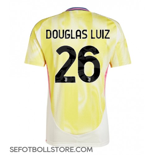 Juventus Douglas Luiz #26 Replika Bortatröja 2024-25 Kortärmad